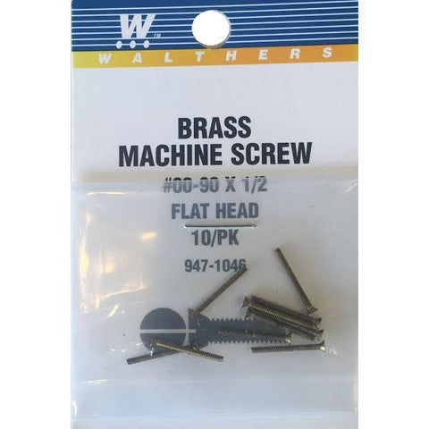 SCREW FLAT HEAD 00-90 1/2"