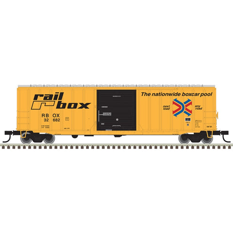 N 50' ACF BOXCAR RAILBOX #32745