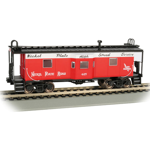 HO BAY WINDOW CABOOSE NICKEL PLATE