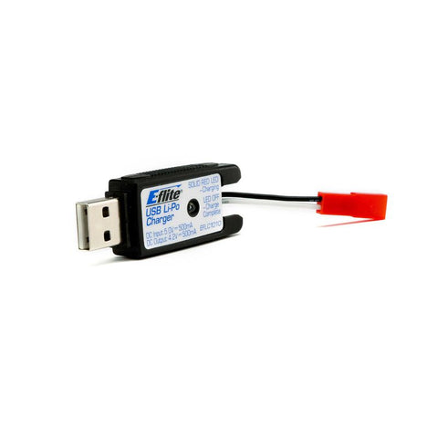 EFLITE 1S USB Li-Po Charger, 500mA, JST: 180 QX HD
