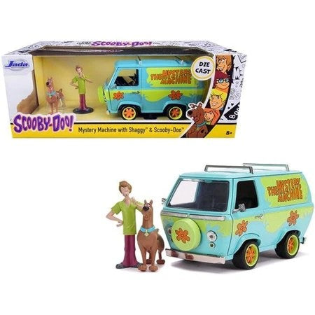 JADA 1/24 The Mystery Machine Van w/Scooby Doo & Shaggy Figures