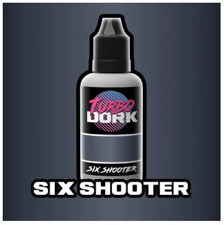 TURBO DORK Six Shooter Metallic Acrylic Paint 20ml Bottle