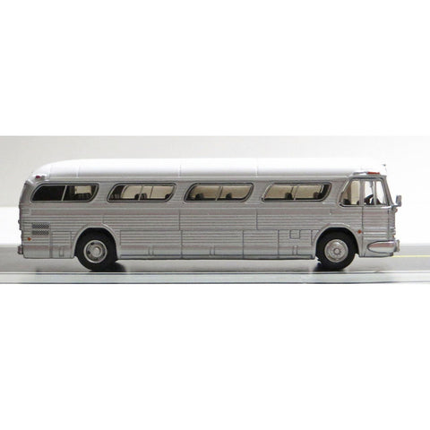 HO '50s CITY BUS WHITE/SILVER