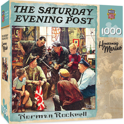 MASGTER PIECES 1000-PIECE Homecoming Marine PUZZLE