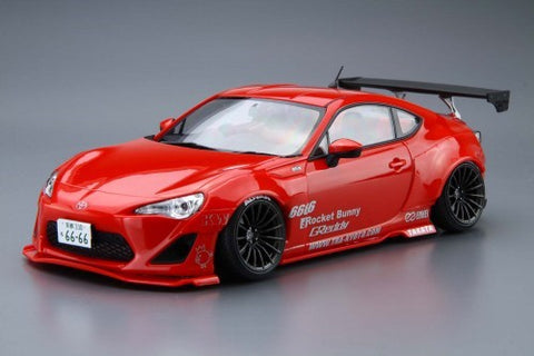 AOSHIMA AOS 2012 Toyota GT86 GReddy & Rocket Bunny Enkei Racing Version Car