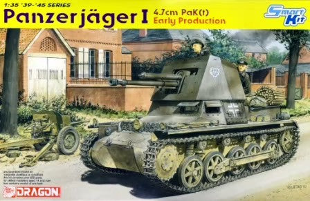 DRAGON 1/35 Panzerjager I Early Tank w/4.7cm PaK (t) Gun