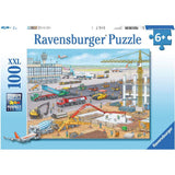 100-PIECE Construction at the Airport PUZZLE