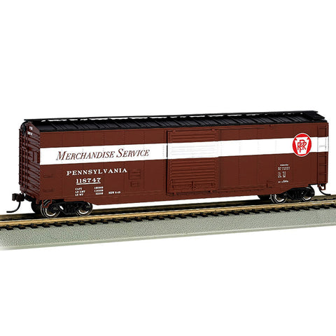 HO 50' BOX CAR PRR MERCHANDISE
