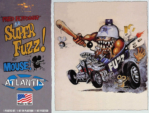 ATLANTIS Fred Flypogger as Super Fuzz 6.5" Tall