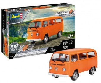 REVELL  1/24 VW T2 Micro Bus (Snap)