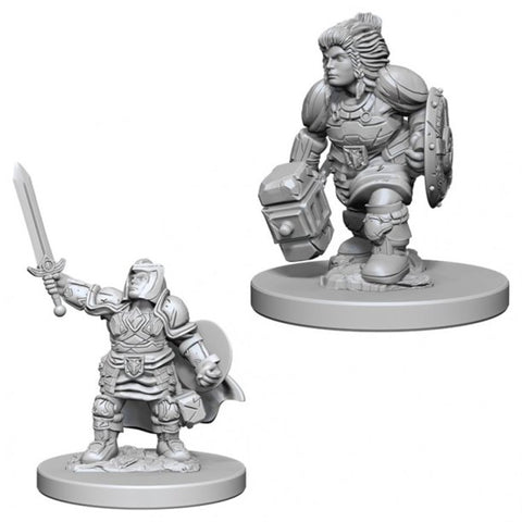 D&D NOLZUR'S W3 DWARF FEMALE PALADIN