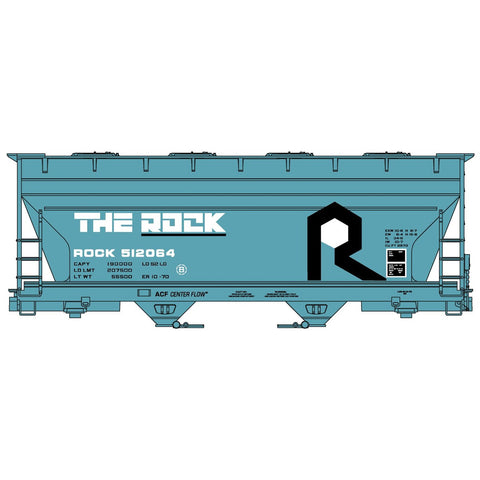 ACCURAIL HO Rock Island #512064 (blue, black, white)