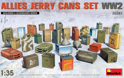 MINIART 1/35 WWII Allies Jerry Cans Set (30)