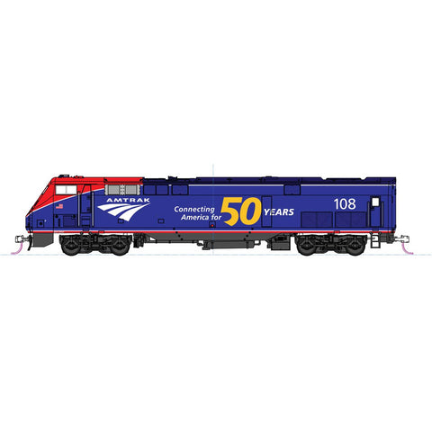 HO P42 AMTRAK PHVI #108