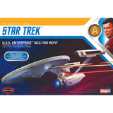POLAR LIGHTS 1/1000 Star Trek Wrath of Khan USS Enterprise NCC1701 Refit (Snap)