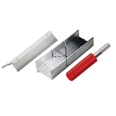 EXCEL Mitre Box with Handle & Blades
