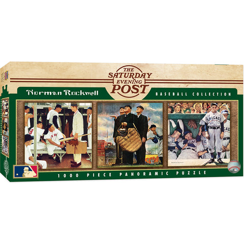 MASTER PIECES 1000-PIECE Norman Rockwell - Baseball