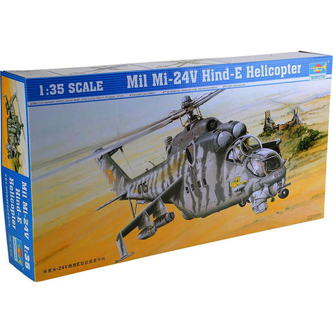 TRUMPETER 1:35 HIND-E HELICOPTER Mi24V