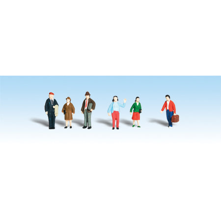 WOODLAND SCENICS HO Figures: General Public