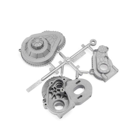 AXIAL LCX TRANNY CASE SILVER