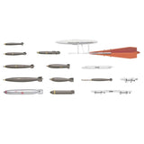 HASEGAWA 1/48 Weapons A - US Bombs & Tow Target System