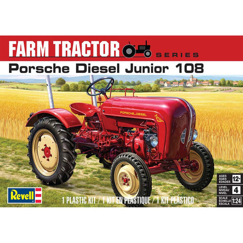 REVELL  1/24 Porsche Diesel Junior 108 Farm Tractor