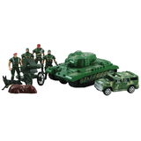 WOW TOYZ Classic Armour Tank Command Playset