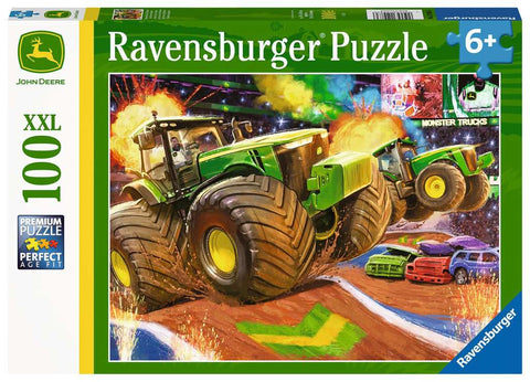 100-PIECE John Deere Big Wheels PUZZLE
