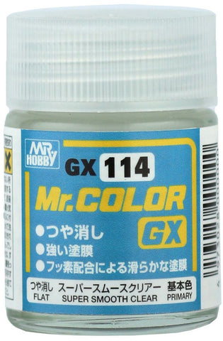 MR HOBBY 18ml Mr. Color Super Smooth Clear Flat