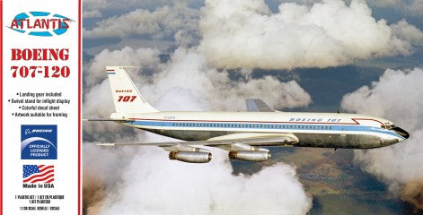 ATLANTIS 1/139 B707-120 Passenger Airliner