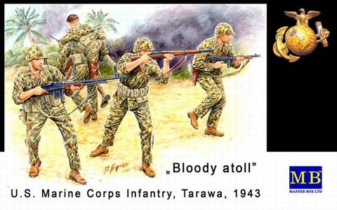 MASTERBOX  1/35 USMC Infantry Tarawa 1943 (5)