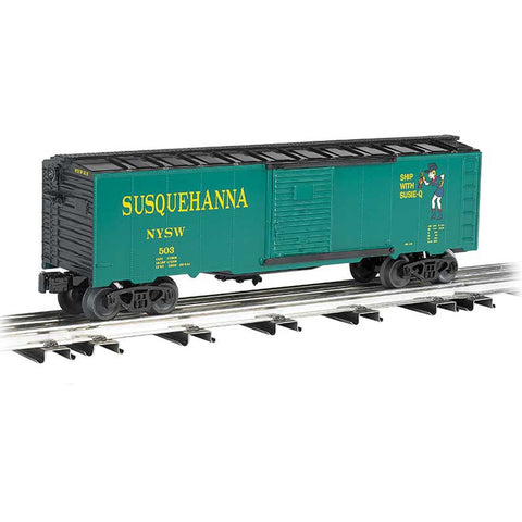 O 40' 3-RAIL BOX CAR NYSW O SCALE