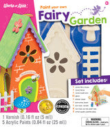 MASTER PIECE Fairy Garden Wood Paint Set