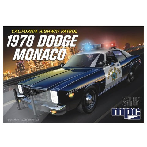 MPC  1/25 1978 Dodge Monaco CHP Police Car