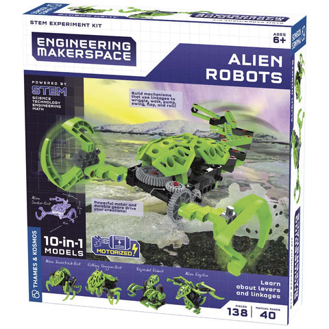 THAMES&KOMOS 10-IN-1 ALIEN ROBOTS KIT
