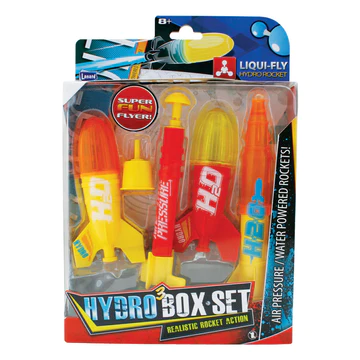 WOW TOYZ  Prop Shots - Deluxe Hydro Rocket - 3-piece Set