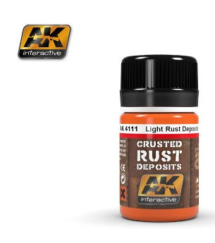 AKI Light Rust Crusted Deposits Enamel Paint 35ml Bottle