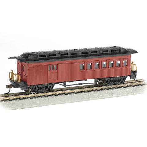 HO COMBINE CAR RED UNLETTERED