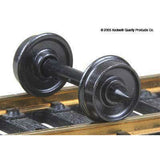 KADEE #524 HO Scale 28" Diameter Smooth Back Metal Code 110 Wheels - Freight and Passenger