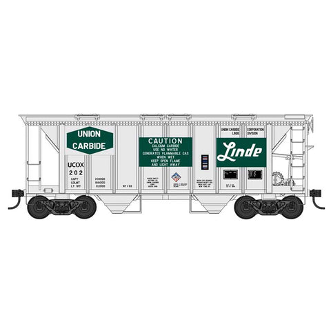 HO 2-BAY COVERED HOPPER UCOX 1