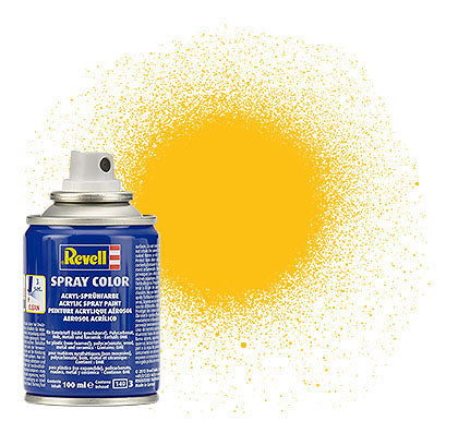 REVELL 100ml Acrylic Yellow Mat Spray