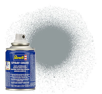 REVELL 100ml Acrylic USAF Light Grey Mat Spray