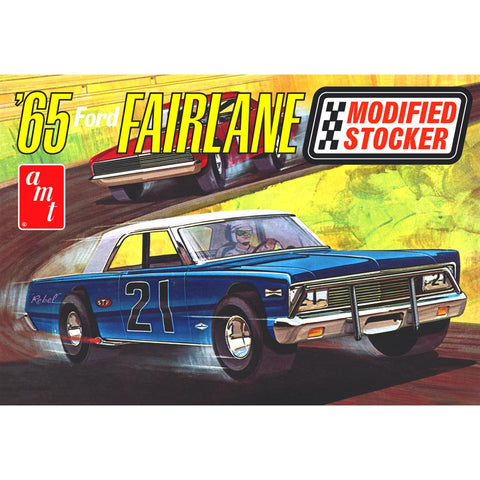 AMT 1/25 1965 Ford Fairlane Modified Stocker Race Car