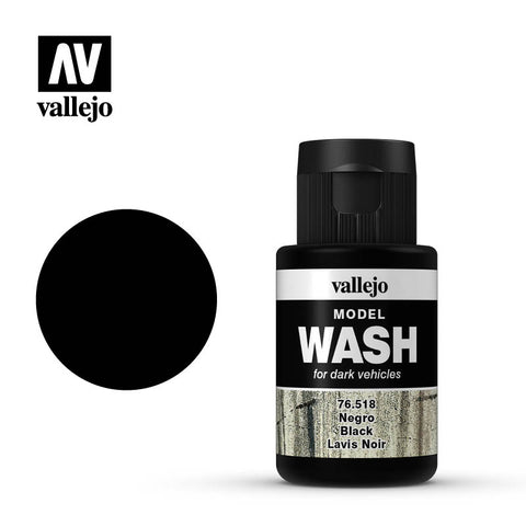 VALLEJO	35ml Bottle Black Model Wash