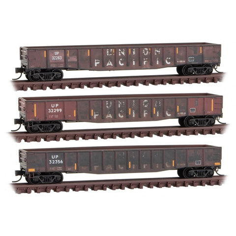N 50' GONDOLAS WEATHERED UP