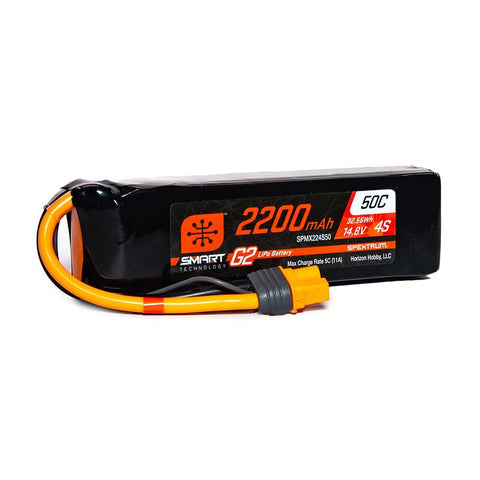 SPEKTRUM SMART-G2 LIPO 14.8V 4S 2200mah 50C W/ IC3