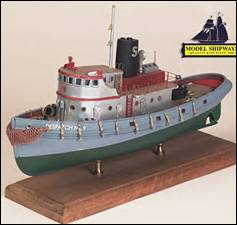 MODEL SHIPWAYS DESPATCH #9 DIESEL HARBOR TUG