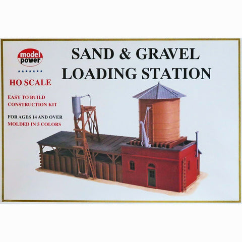 HO SAND AND GRAVEL STATION KIT