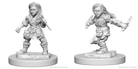 D&D HALFLING FEMALE ROGUE