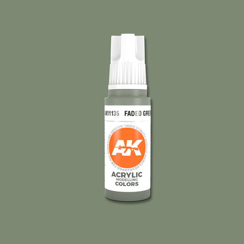 Faded Green 3G Acrylic Paint 17ml Bottle